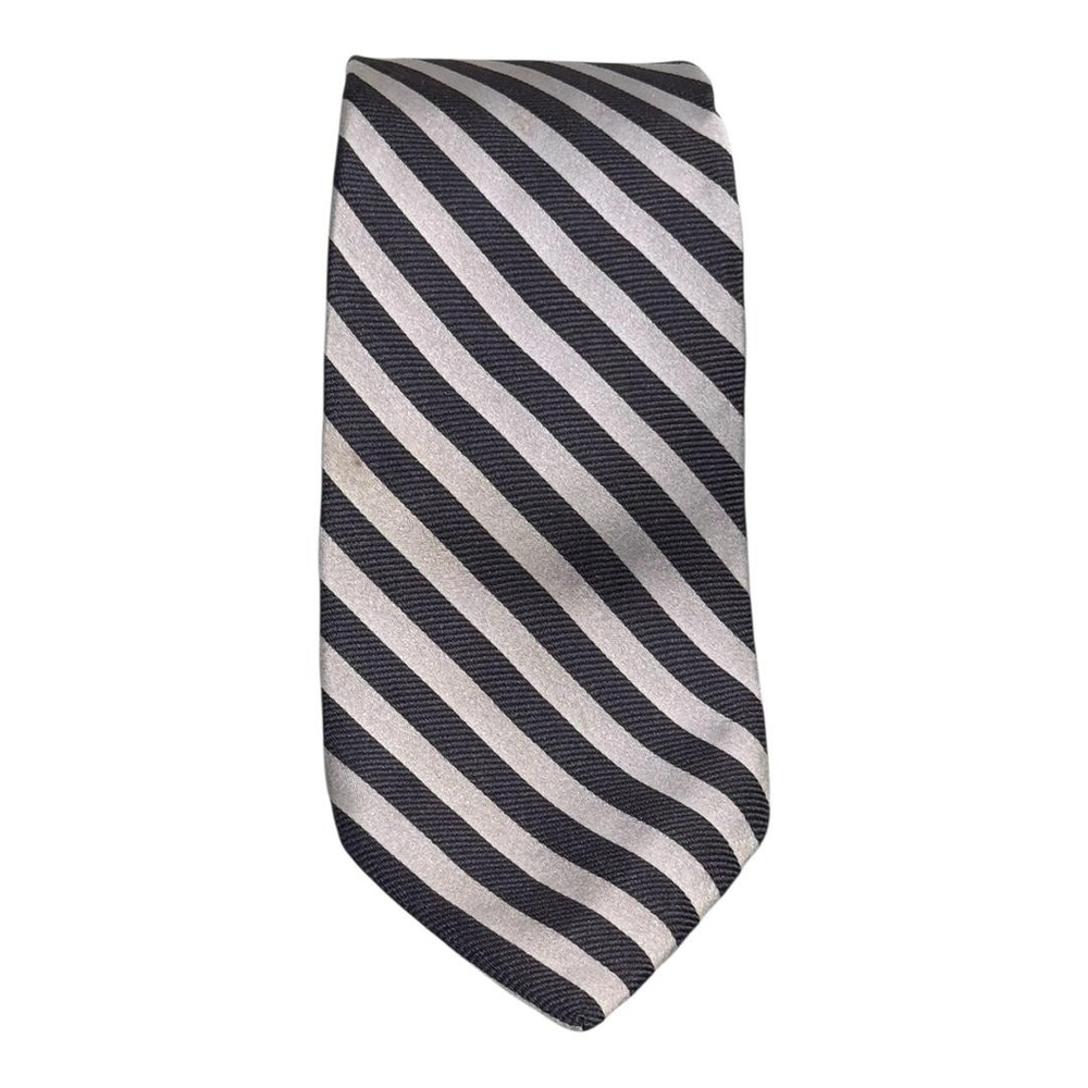 Michael Kors Tie Mens Silk Diagonal Stripe Business Formal 60in Made in USA